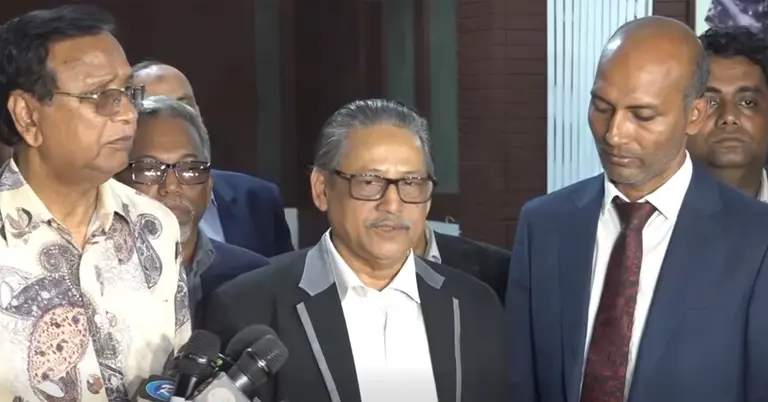 বিএনএফ প্রার্থী এস এম আবুল কালাম আজাদ